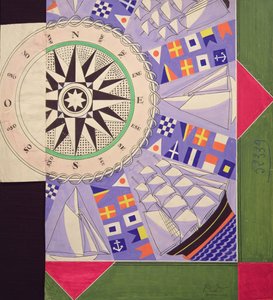 Mouchoirs de marin (gouache) - Raoul Dufy