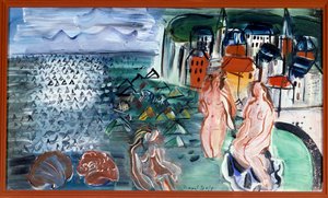 La baie de Sainte-Adresse (Sainte-Adresse), 20e siècle (huile sur toile) - Raoul Dufy