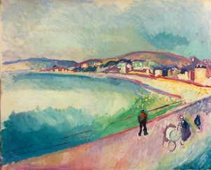 La plage de Sainte-Adresse - Raoul Dufy