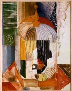 La cage à oiseaux, 20e siècle (huile sur toile) - Raoul Dufy