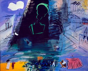 The Black Cargo, 20e siècle (huile sur toile)