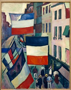 La rue Bulwark le 14 juillet