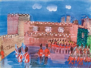 La relève de la garde au Palais Saint James - Raoul Dufy