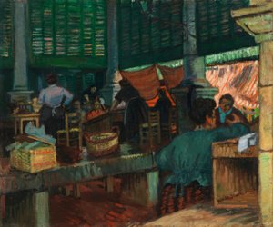 Le marché aux poissons, Marseille - Raoul Dufy
