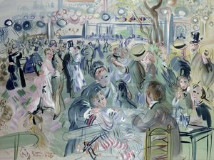 The Moulin de la Galette - Raoul Dufy
