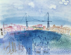Le Vieux Port de Marseille - Raoul Dufy