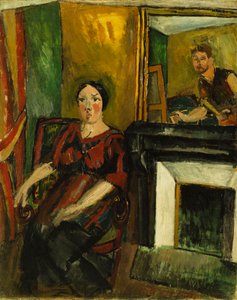 The Painter and his Model ; Le Peintre et son Modele - Raoul Dufy