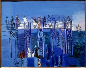 La jetée et la plage du Havre - Raoul Dufy
