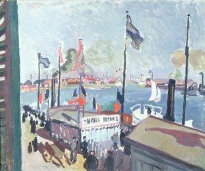 Le port du Havre - Raoul Dufy