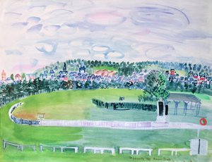 Le champ de courses de Deauville - Raoul Dufy