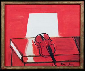 Le violon rouge - Raoul Dufy