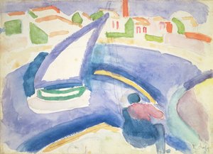 Le bateau à voile - Raoul Dufy