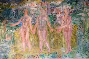 La Seine, de Paris à la mer, détail - Raoul Dufy