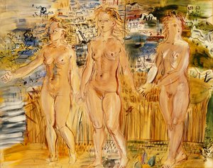 Les Trois Graces ; The Three Graces - Raoul Dufy