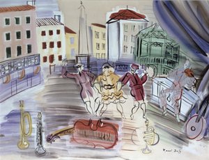 Les trois masques - Raoul Dufy