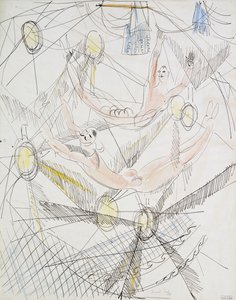 The Trapeze ; Les Trapézistes - Raoul Dufy