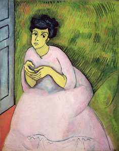 La femme en rose - Raoul Dufy