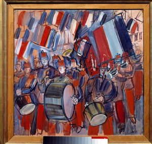 La fanfare, 14 juillet, défilé militaire