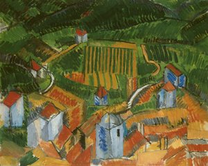 Paysage de Vence - Raoul Dufy