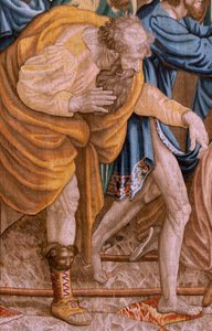 Série Actes des Apôtres. Saint Paul et Saint Barnabé à Lystre. Huitième tapisserie de la série - Raphael