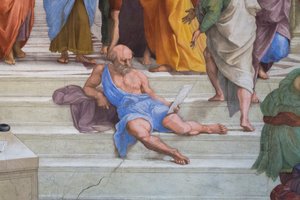 Diogène de Sinope (détail) - Raphael (1483 1520)