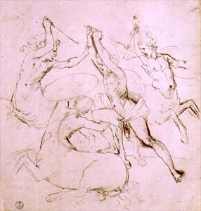 Hercule combattant les centaures - Raphael