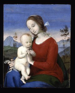Madone et enfant avec un oiseau - Raphael (1483 1520)