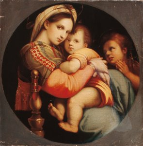 Madonna della Sedia - Raphael (1483 1520) (after)
