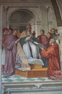 La Remise des Décrétales au Pape Grégoire IX