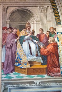 La remise des Décrétales au pape Grégoire IX, vers 1501-1520