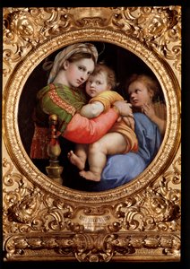 La Madone de la Chaise - Raphael