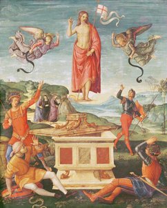 La Résurrection du Christ, c.1502 - Raphael