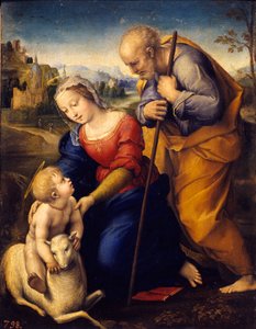 La Sainte Famille avec l