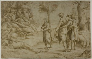 Joseph expliquant ses rêves à ses frères - Raphael