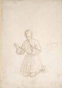Figure agenouillée d