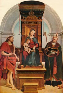 La Madone Ansidei - Raffaello Sanzio Raphael