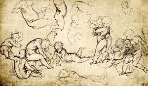 Les Cupidons de Philostrate - Raffaello Sanzio Raphael