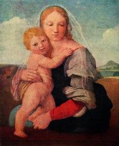 La Madone Mackintosh, vers 1510-1512, 1929 - Raffaello Sanzio Raphael