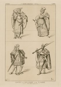 Comtes de Hollande et de Flandre, 15ème siècle - Raphael Jacquemin
