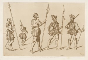 Troupes françaises et espagnoles de la seconde moitié du XVIe siècle