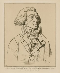 Louis-Michel le Peletier, député de la Convention nationale, 1793 - Raphael Jacquemin