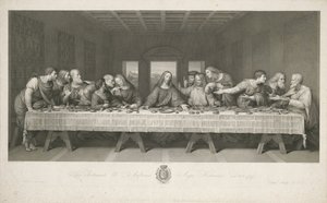 La Cène - Raphael Morghen