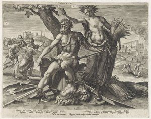 Tempérament colérique - Raphaël Sadeler (I)