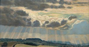 Paysage avec nuages - Raymond Booth