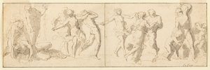 Une bacchanale - Raymond Lafage