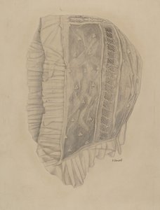 Bonnet en dentelle pour enfant - Raymond Manupelli