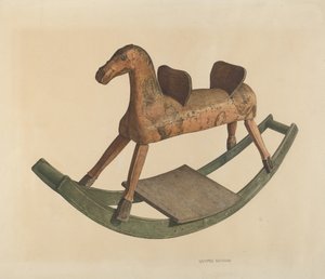 Cheval à bascule - Raymond Neumann