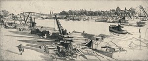 Le Port Henri IV, 1915