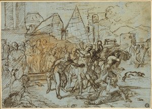 Lapidation de Saint Étienne - Raymond de Lafage