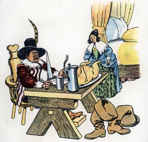 "Le Petit Poucet" illustration pour les Contes de Charles Perrault (illustration) vers 1920 - Raymond de la Neziere